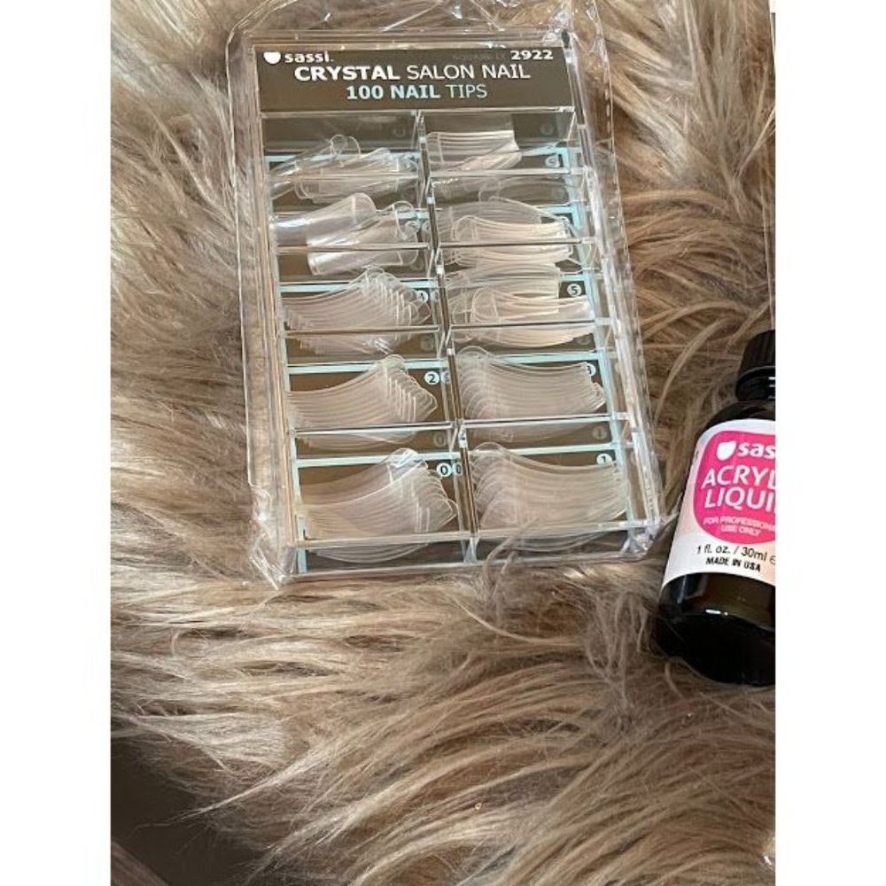 COPY - Clear Nail Tips  Tip Kit